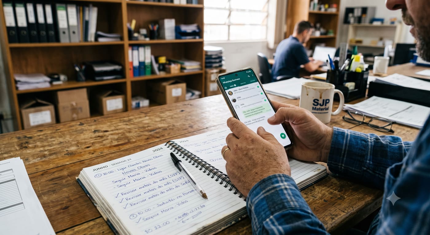 Follow-up de prospecção pelo WhatsApp